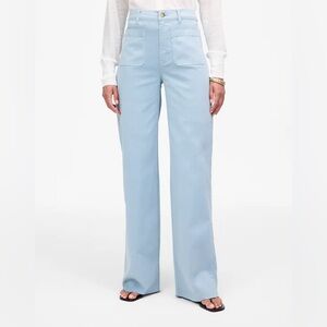 Madewell The Emmett Wide-Leg Pant: Patch Pocket Edition size 26